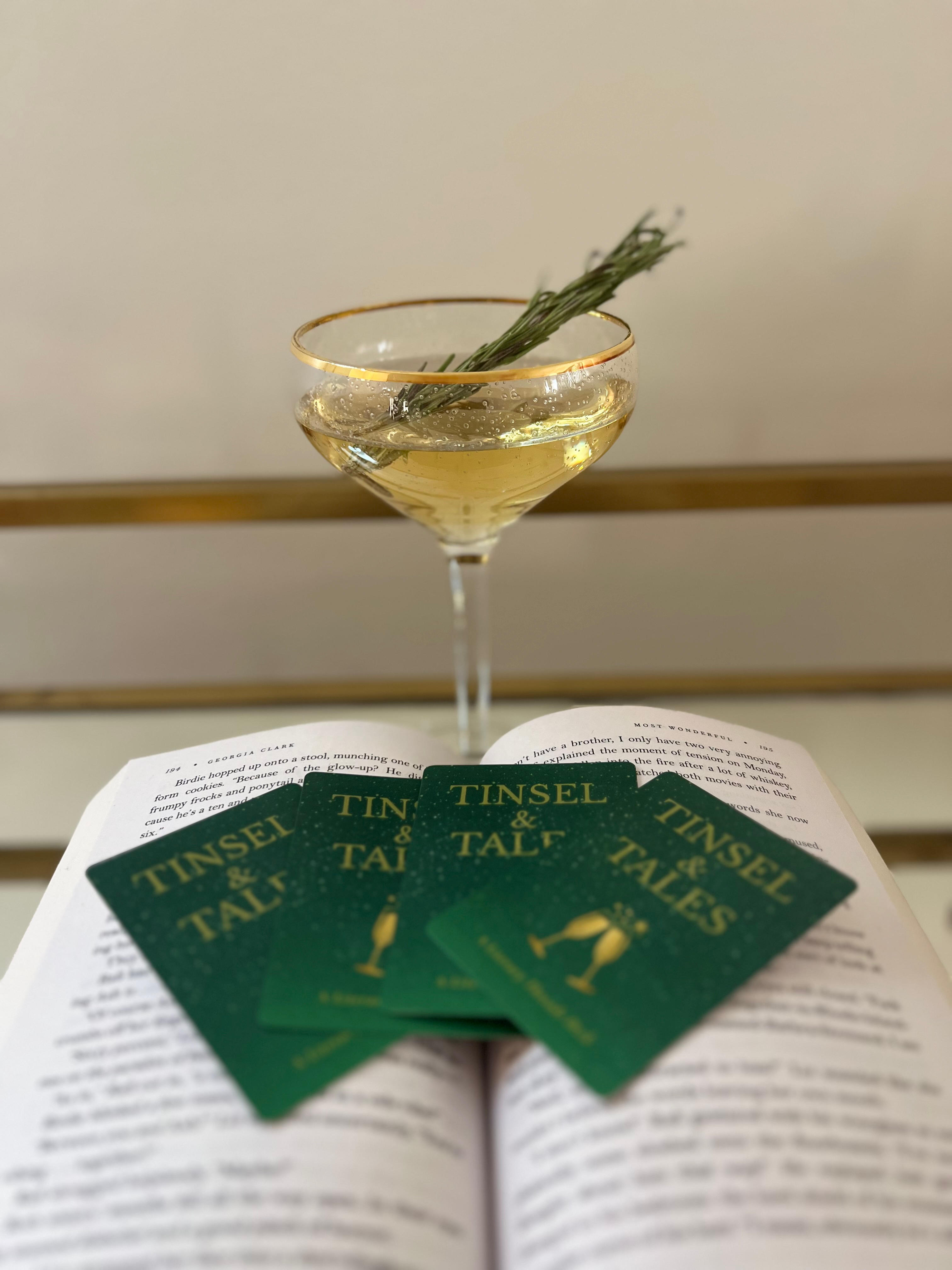 Tinsel & Tales - Book Club Card Game