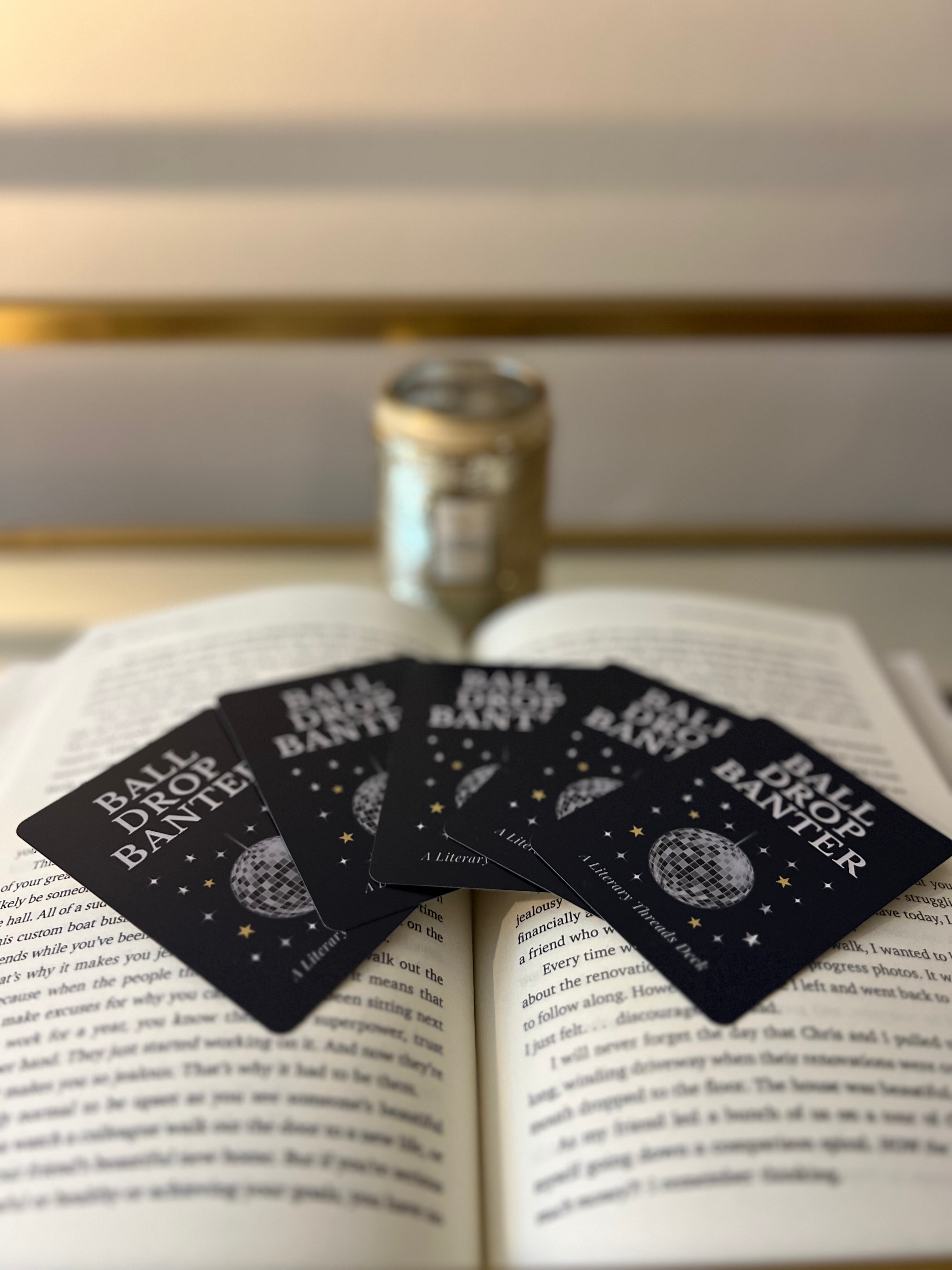 Ball Drop Banter - Book Club Card Game